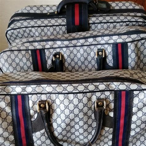 gucci luggage bag replica|knock off gucci luggage set.